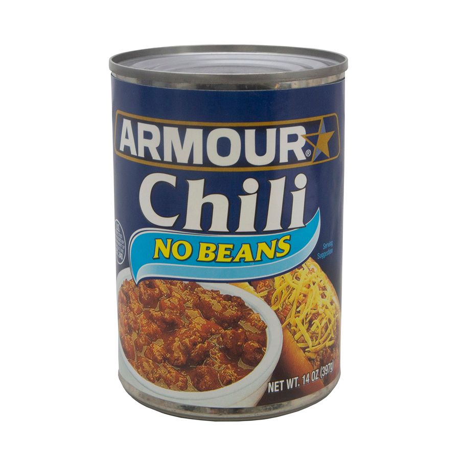 Armour No Beans Chili, 14 Ounce -- 12 Per Case