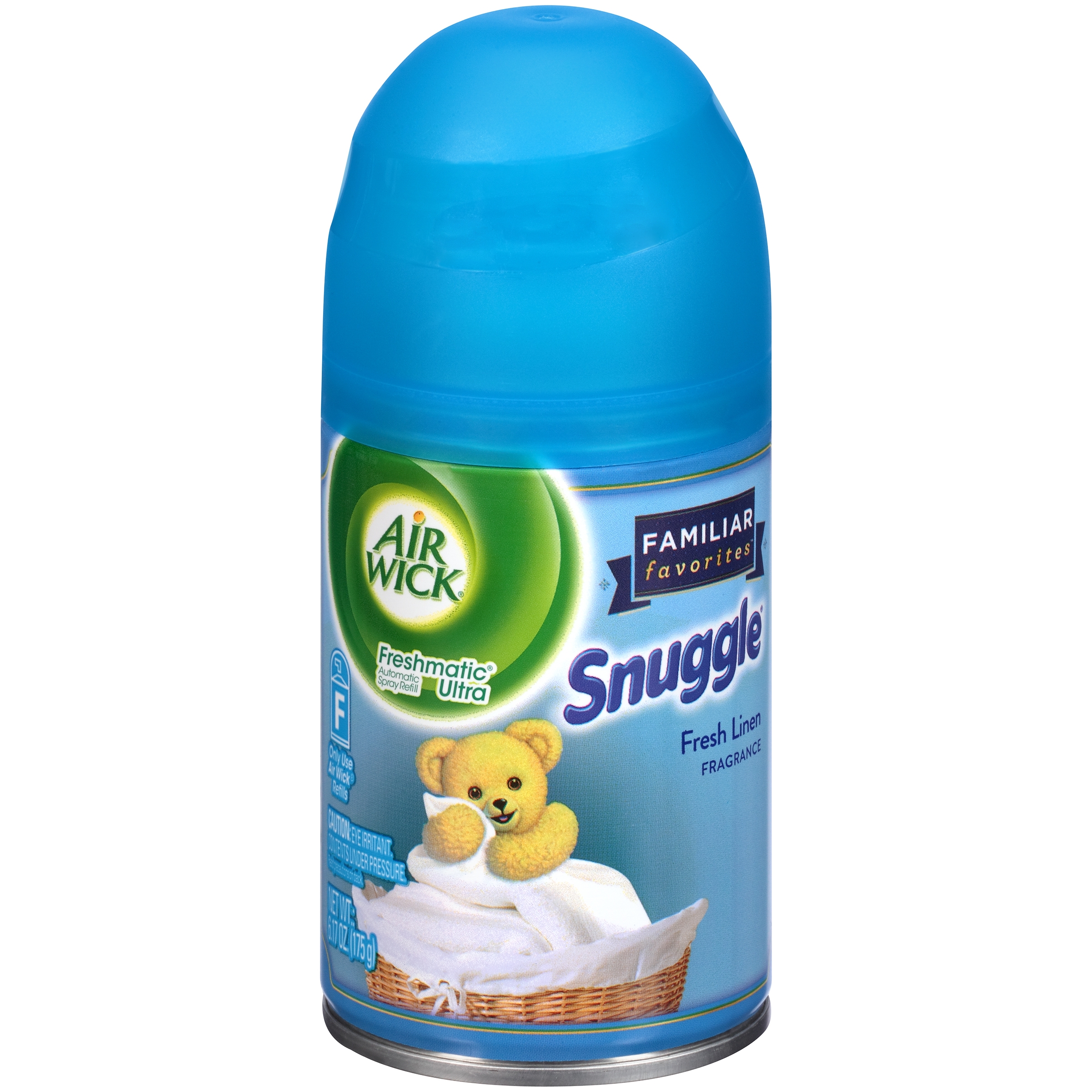 Air Wick Snuggle Fresh Linen Freshmatic Ultra Automatic Spray Refill, 6.17 Ounce -- 6 per case.