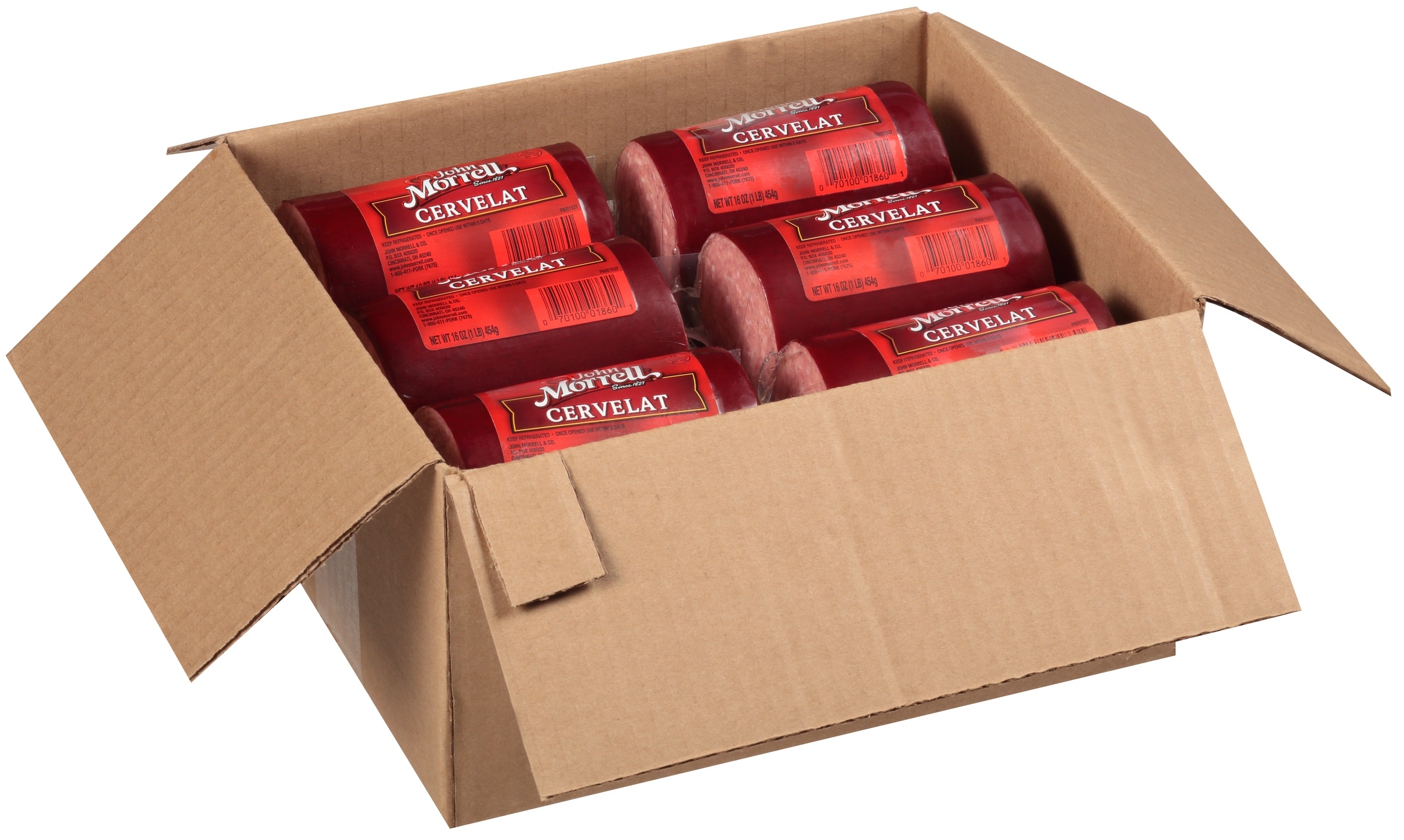 Smithfield Cervelat Chunk, 1 Pound -- 12 per case.