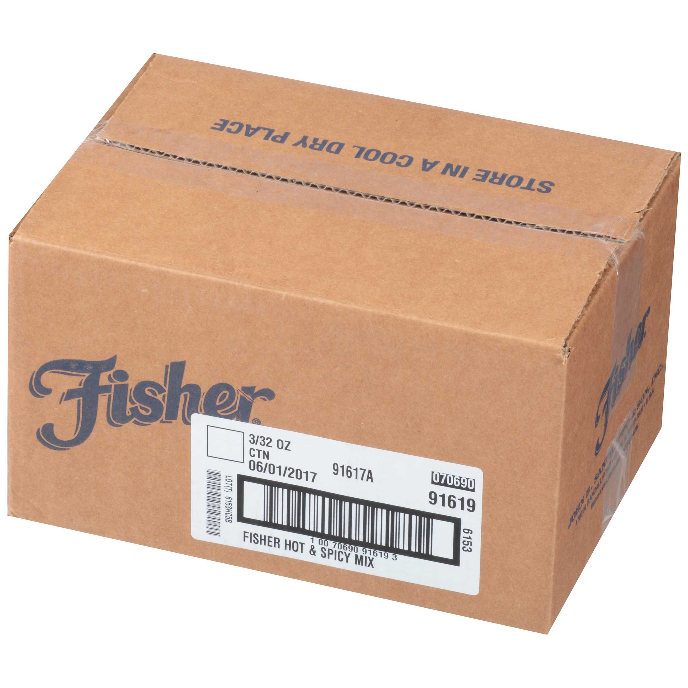 Fisher Hot And Spicy Snack Mix, 2 Pound -- 3 Per Case