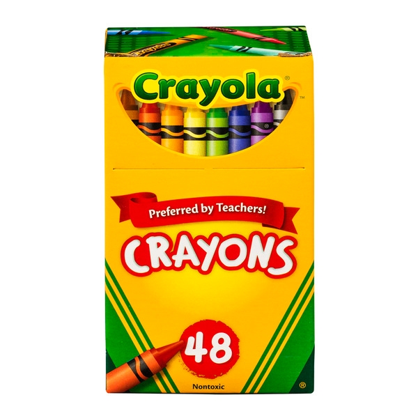 Crayola Non Peggable Crayon -- 24 per case.