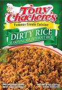Tony Chacheres Dirty Rice Seasoning Mix without Rice, 8 Ounce -- 12 per case.