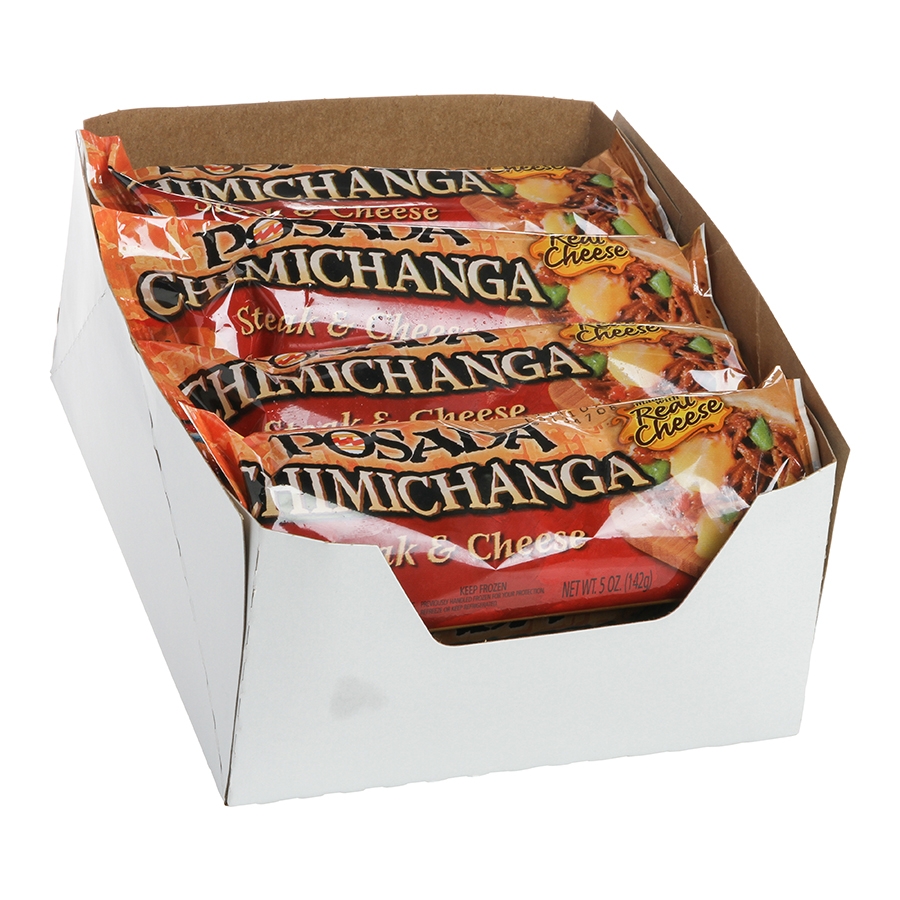 Windsor Posada Shredded Beef Chimichanga, 5 Ounce -- 24 per case.