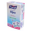 Gojo Purell Sanitizing Hand Wipe - 100 per pack -- 10 packs per case.