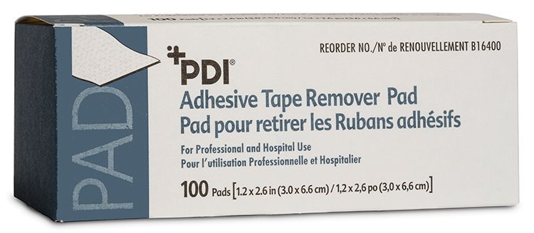 Nice-pak Adhesive Tape Remover Pads, Prep Pads, 100 Count -- 10 Per Case