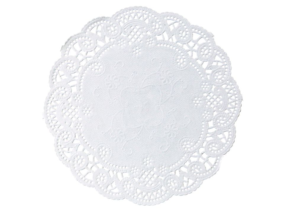 Brooklace Hoffmaster Brooklace French Lace Doily, 4 Inch -- 1000 Per Case