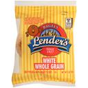 Lenders White Whole Grain Bagel, 2 Ounce -- 72 per case.