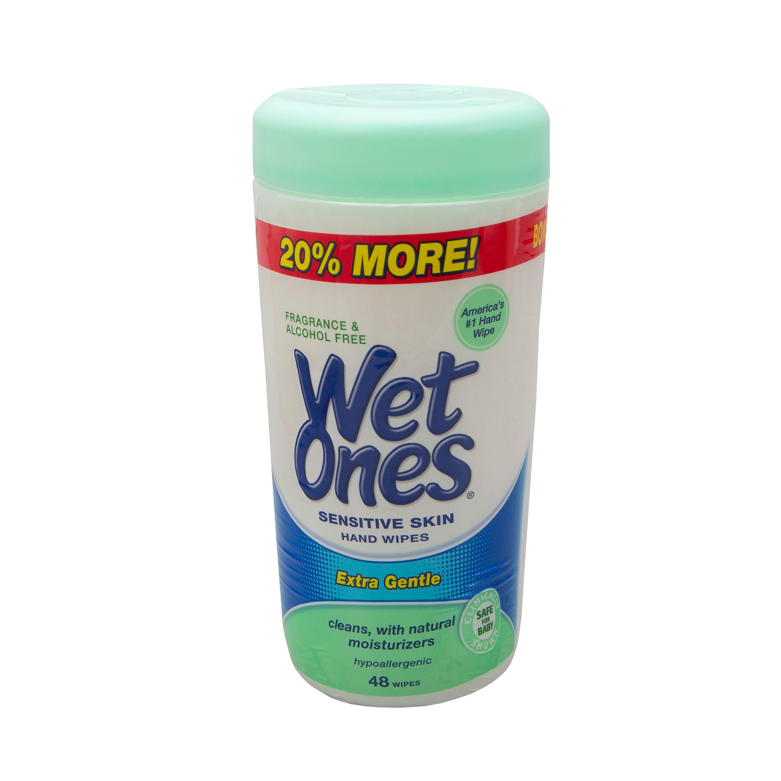 Wet Ones Moist Wipe Vitamin E And Aloe, 40 Count -- 12 Per Case