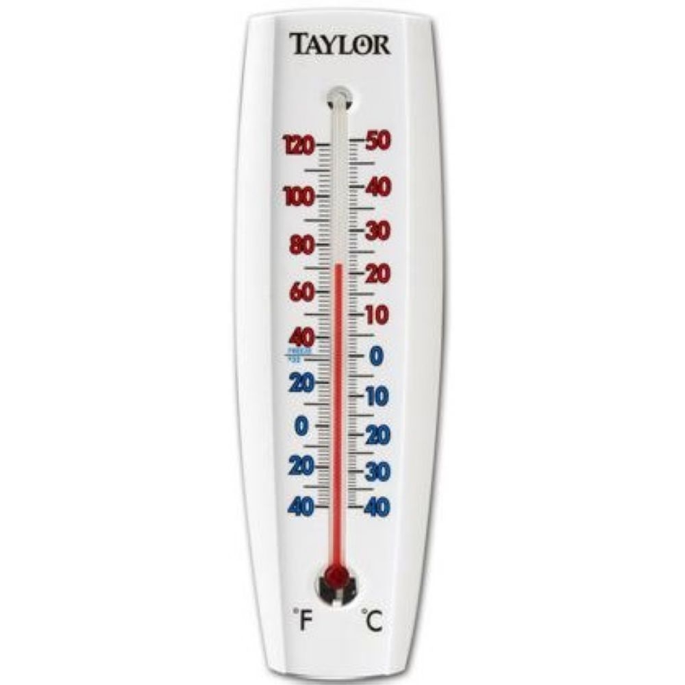 Taylor Indoor Outdoor Wall Thermometer -- 6 per case.