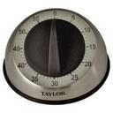 Taylor Stainless Steel Mechanical Long Ring Cooking Timer, 3 3/4 inch -- 6 per case.