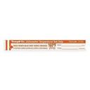 Taylor Dishwasher Temperature Test Strip - 25 per pack -- 12 packs per case.