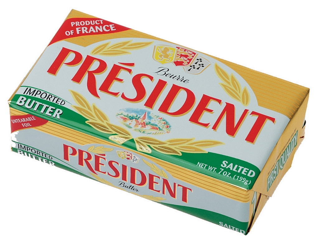 President Salted Butter, 7 Ounce -- 20 per case.