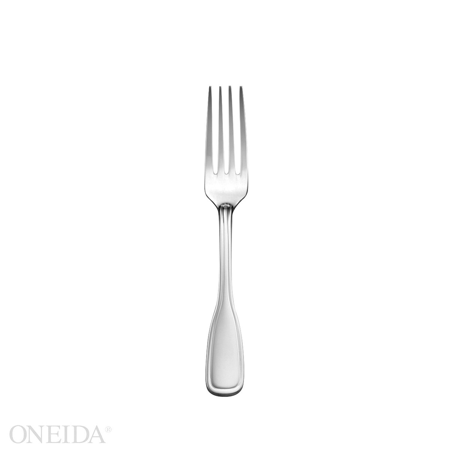 Oneida 3 Star Collection 18 Percentage Chrome Stainless Steel Stanford Dinner/dessert Fork, 7 1/4 Inch -- 36 Per Case
