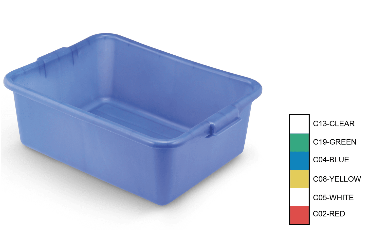 Traex Color Mate Deluxe Food Storage Box, 7 Inch -- 6 Per Case
