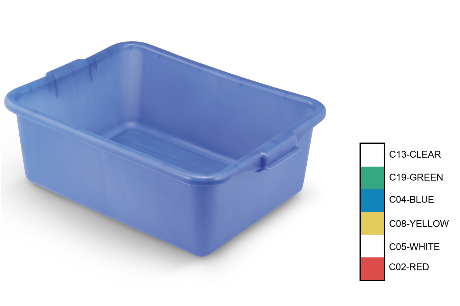 Traex Color Mate Deluxe Food Storage Box, 7 inch -- 6 per case.