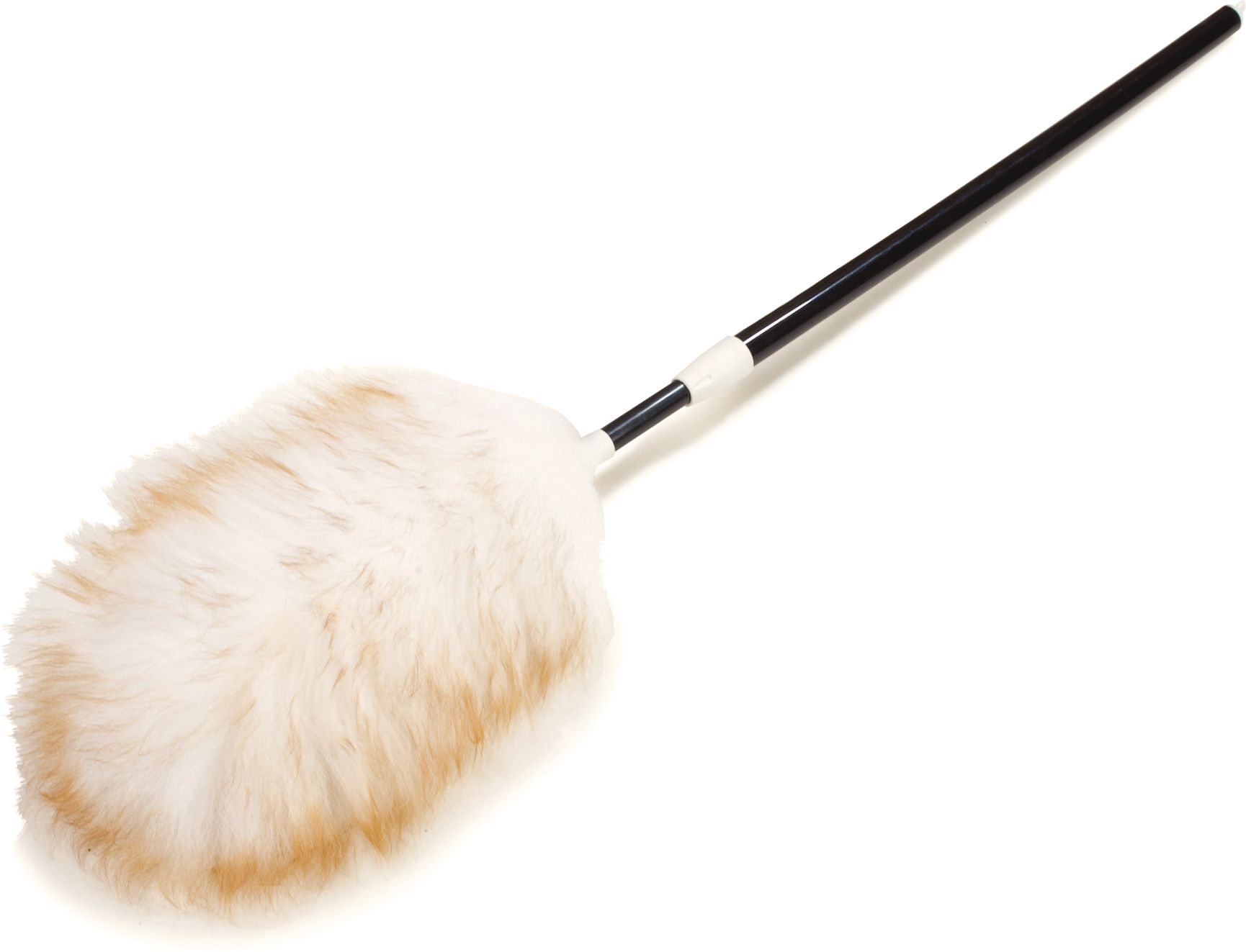 Carlisle 100 Percent Lamb Wool Duster, With 30 To 45 Inch Telescopic Plastic Handle -- 12 Per Case