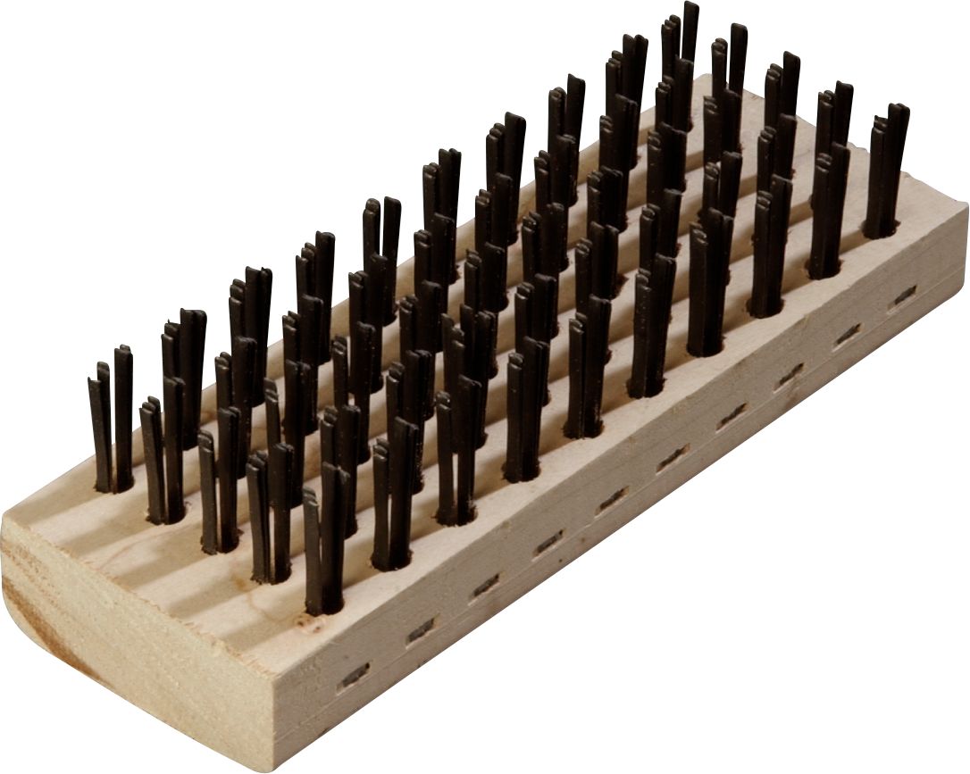 Carlisle Butcher Block Brush, With Steel Bristle, 2 5/8 X 7 3/4 Inch -- 12 Per Case
