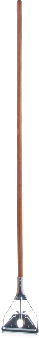 Carlisle Quick Change Wood Handle, 60 inch with 7 inch Wide Wing Nut Metal Head and Cross Bar -- 12 per case