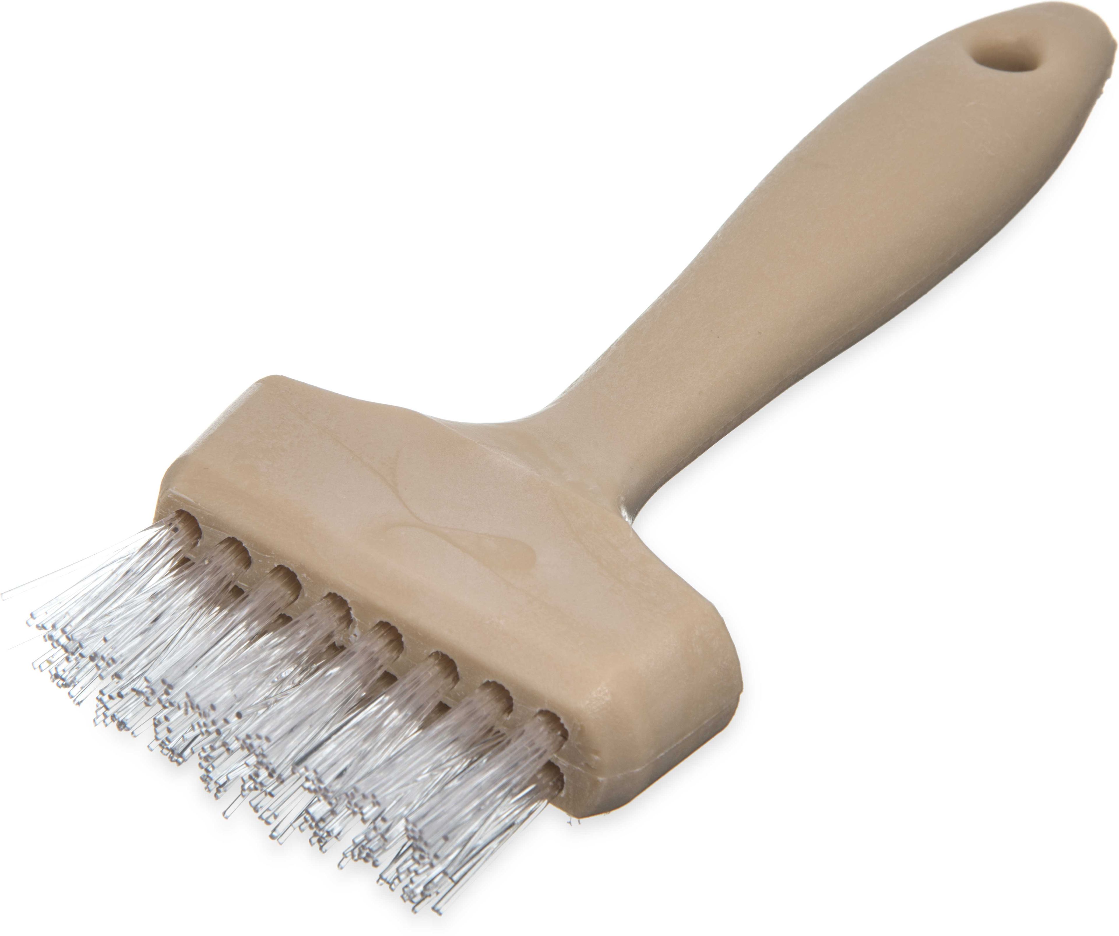 Carlisle 3 Inch Wide Waffle And Griddle Brush With Stiff Teflon Bristle -- 12 Per Case