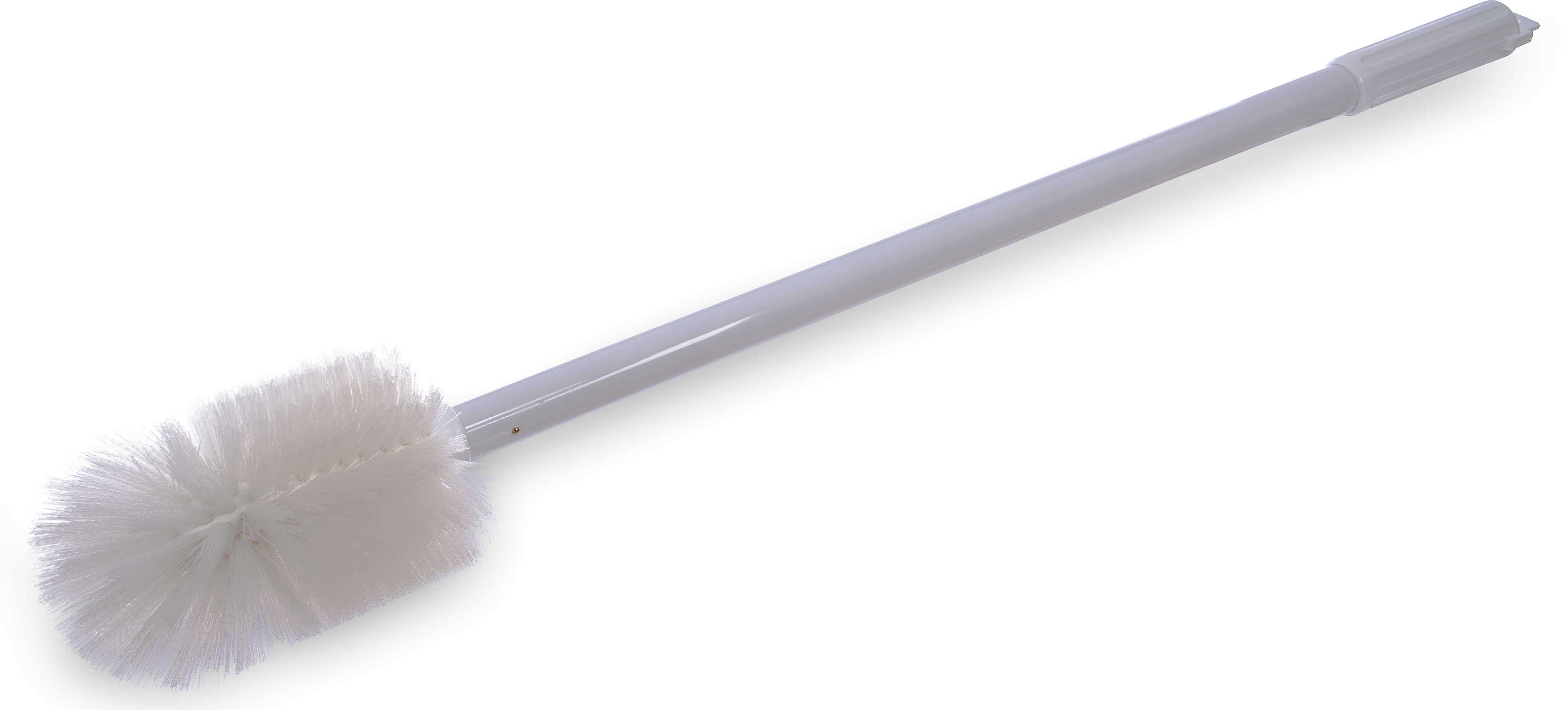 White Sparta Spectrum Multipurpose Valve Brush - with Oval Polyester Bristle 30 inch Handle - 6 per case