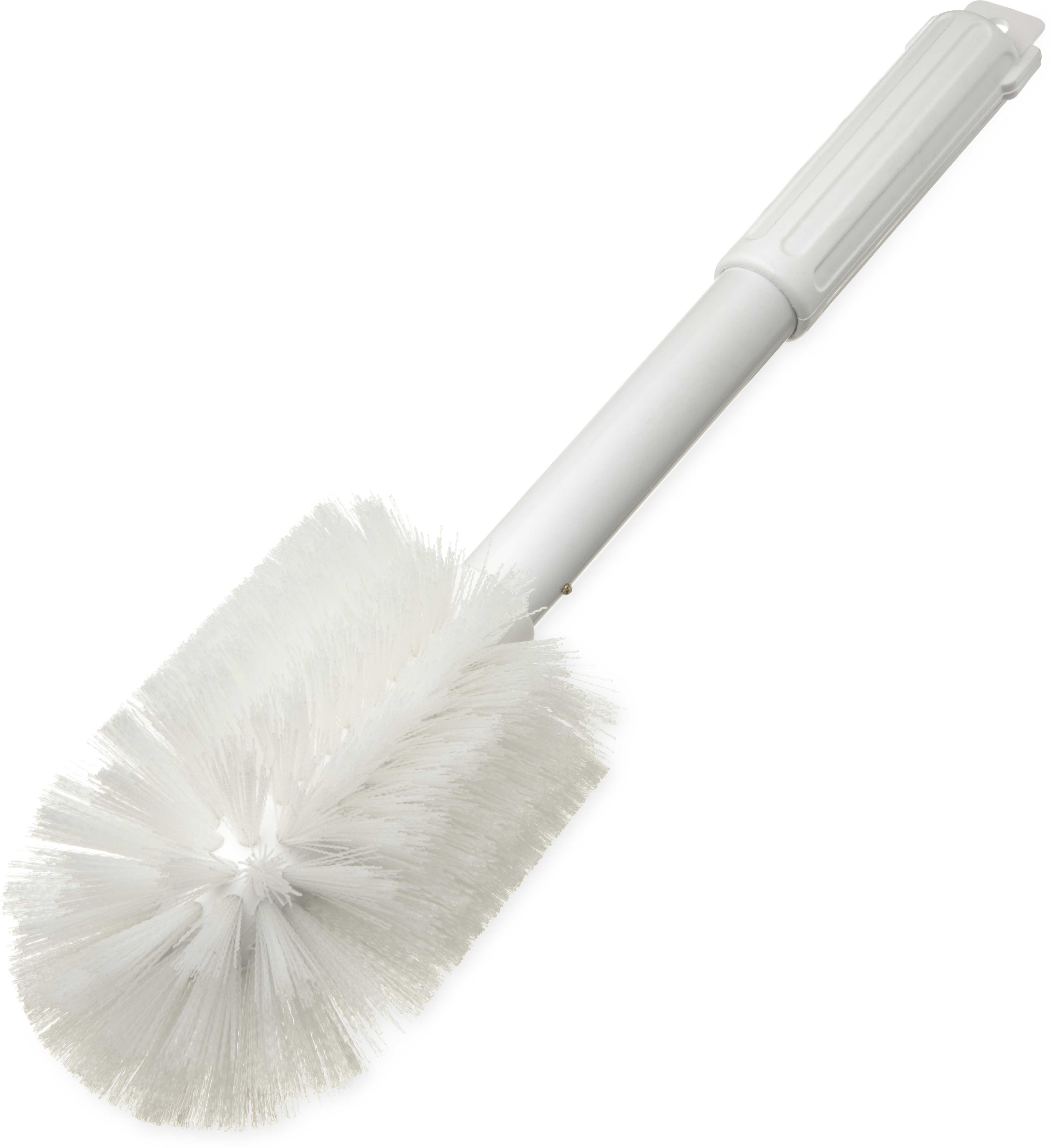 White Sparta Spectrum Multipurpose Valve Brush - with 4 inch Round Polyester Bristle3 16 inch Handle - 6 per case