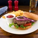 Kings Command Foods - Old Fashioned Beef Patty, 3 Ounce -- 54 per case.