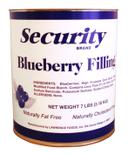 Security Blueberry Filling 6 no.10 Can