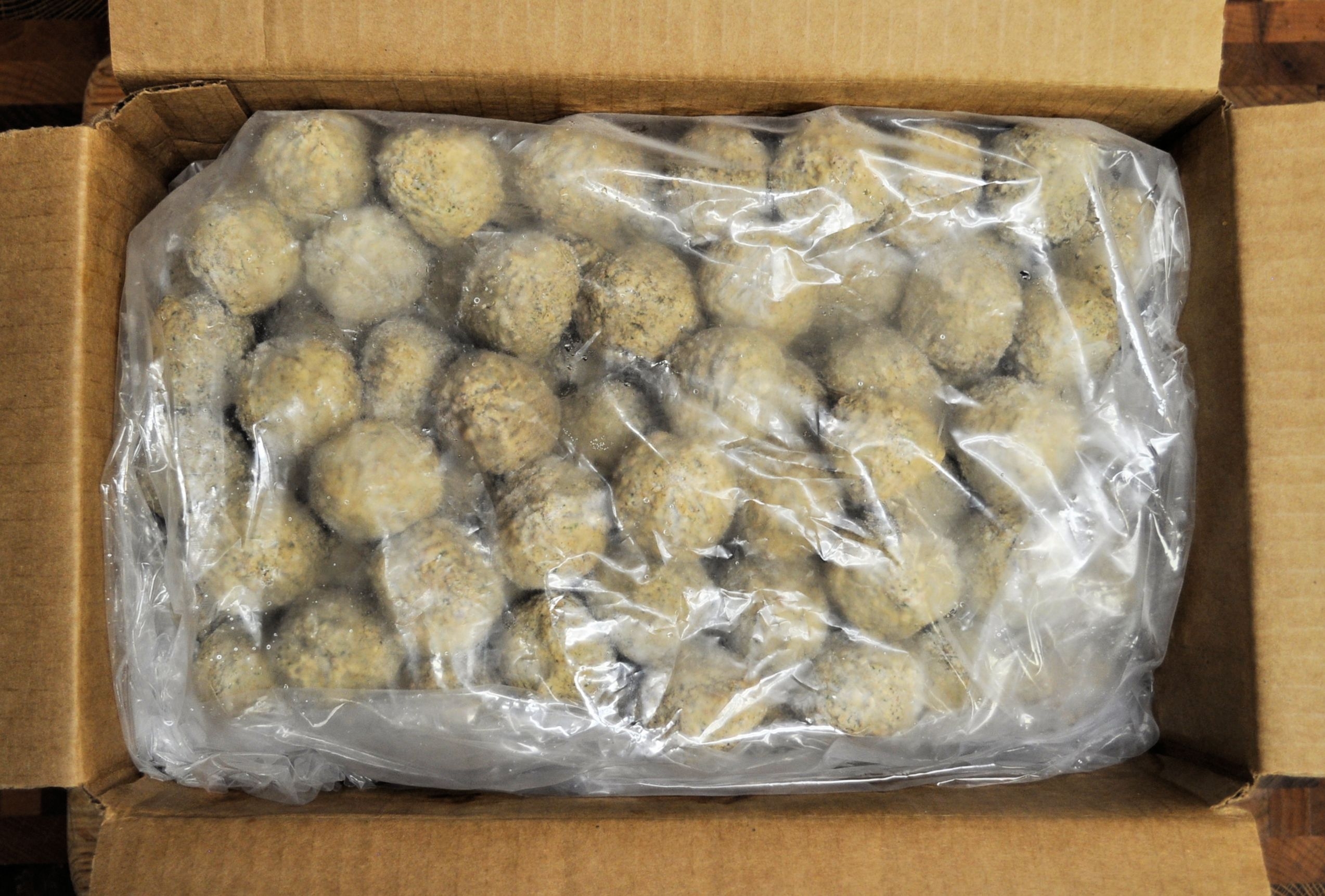 Syracuse Sausage Precooked Meatball, 10 Pound.