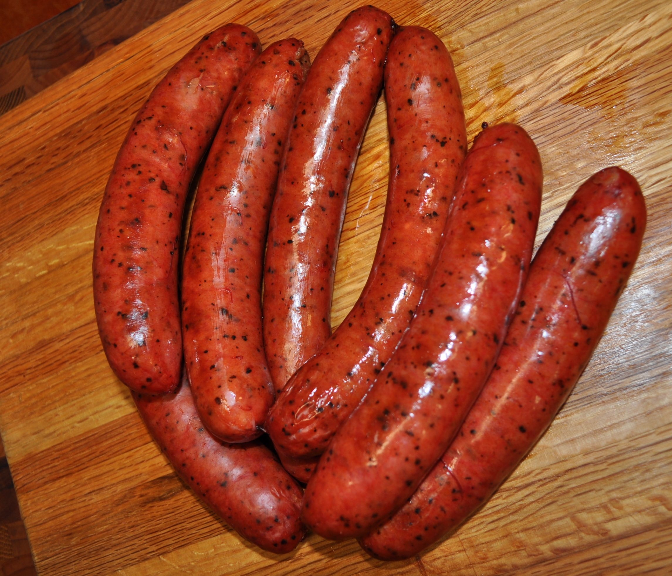 Syracuse Hickory Smoked Sausage Link, 10 Pound.