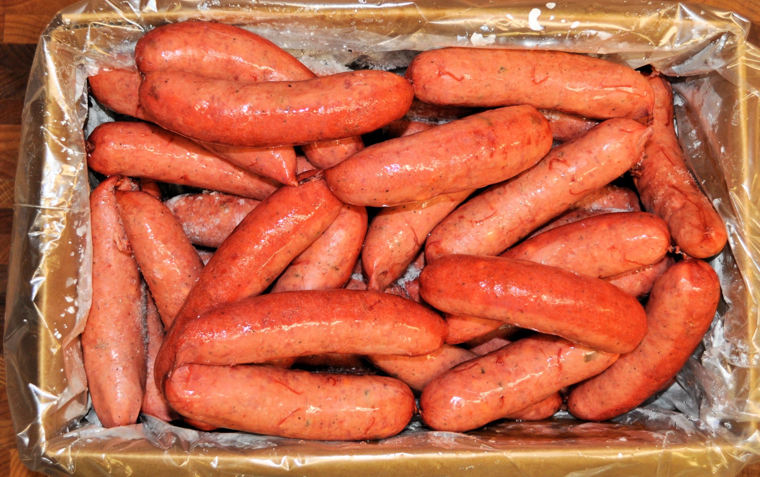 Texas Smokers Syracuse Fully Cooked Jalapeno Smoked Sausage With Cheese, 10 Pound