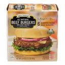 American Foods Group Quarter Pound Burger, 1.5 Pound -- 12 per case.
