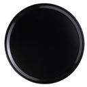 Cambro Round Black Camtray for Pizza and Beverage Service, 10 inch -- 12 per case.