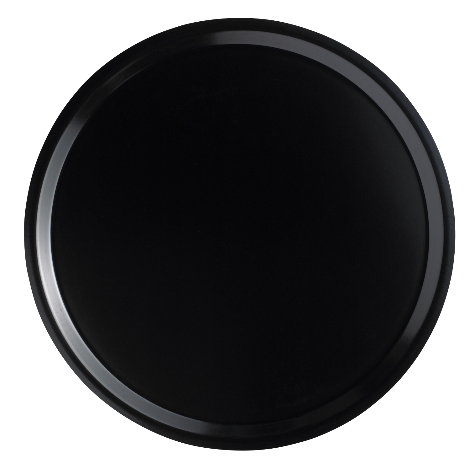 Cambro Round Black Camtray for Pizza and Beverage Service, 10 inch -- 12 per case.