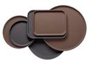 Cambro Rectangle Camtread Tray, Black, 14 x 18 inch -- 12 per case.