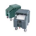 Cambro Slant Top Ice Caddy, Black, 100 Pound.