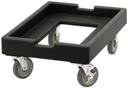 Camdolly Pizza Dough Box, Black, 300 Pound.