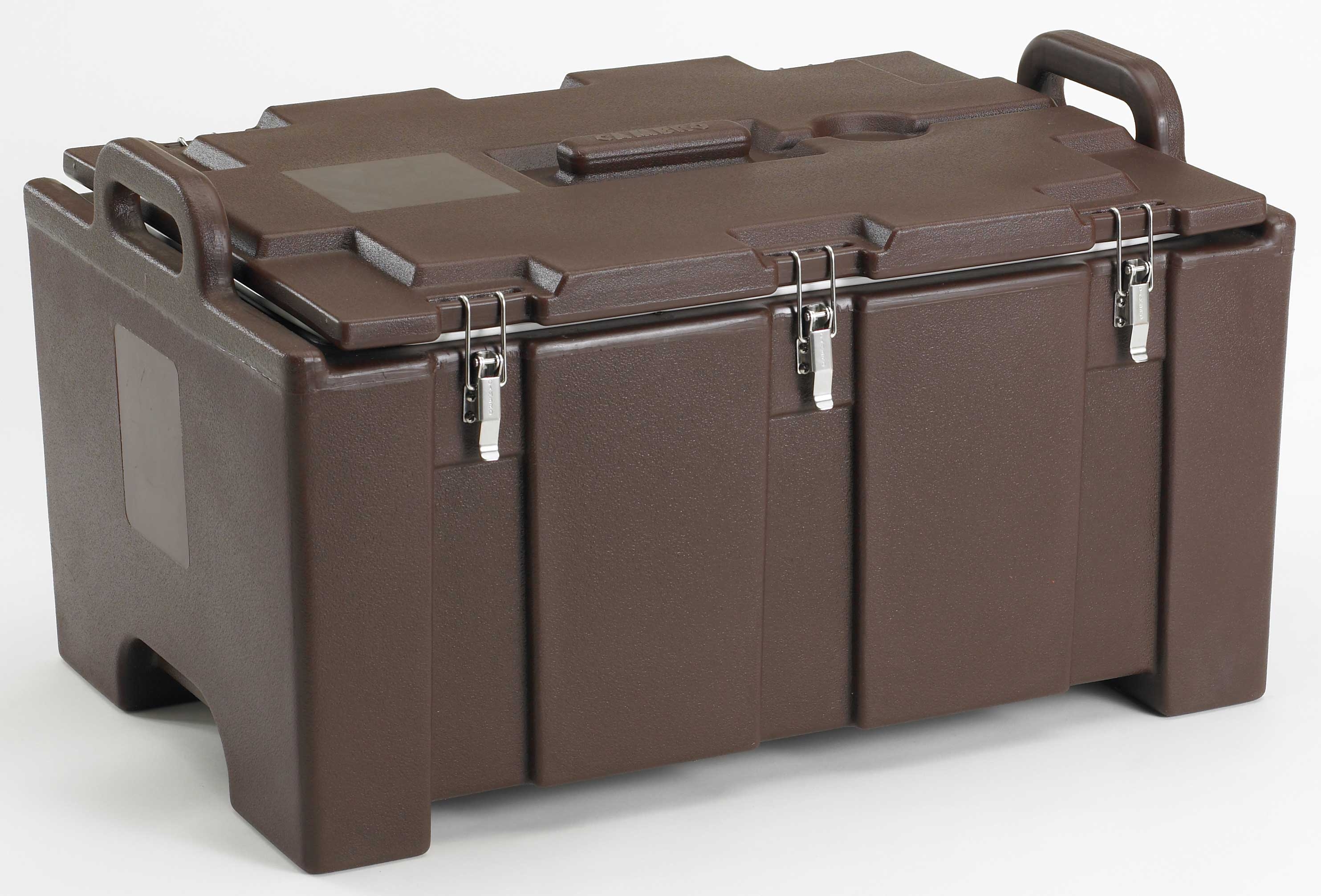 Camcarrier 100 Series Insulated Top Loading Food Pan Carrier, Dark Brown, 24 Quarts.
