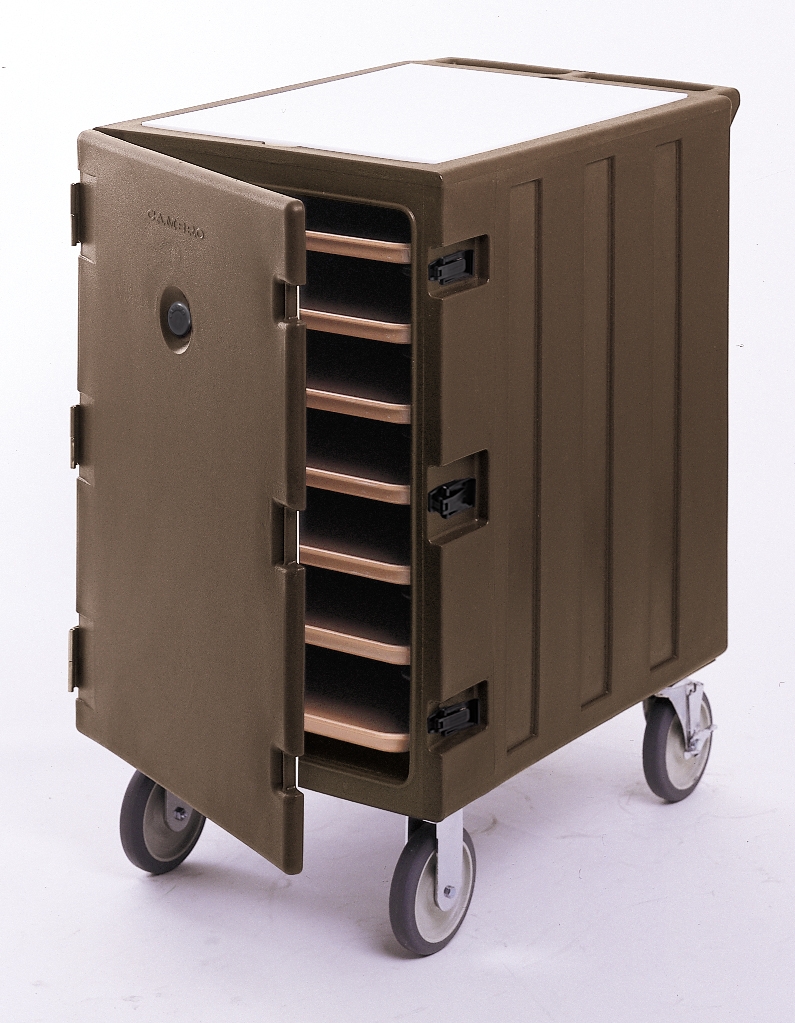 Camcarts for Trays and Sheet Pans, Dark Brown, 32 x 21 1/2 x 37 1/2 inch.