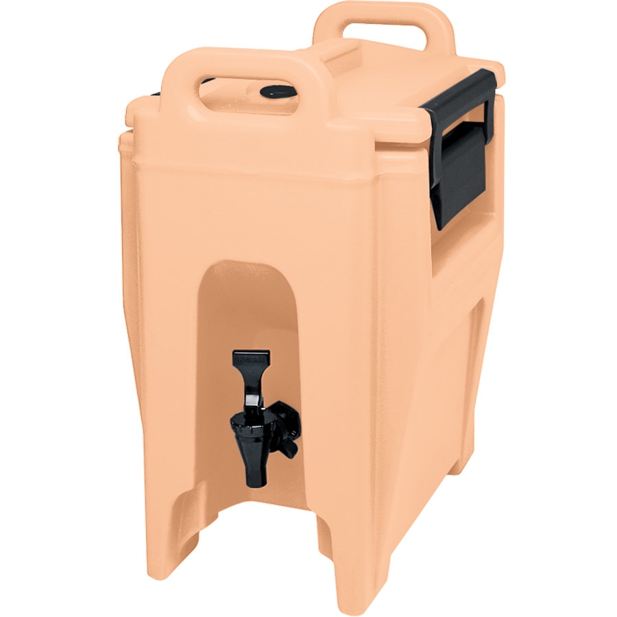 Cambro Ultra Camtainer, Coffee Beige, 2.5 Gallon.