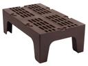 Cambro Slotted Brown Dunnage Rack, Dark Brown, 36 inch.
