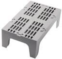 Cambro Slotted Brown Dunnage Rack, Speckled Gray, 48 inch.