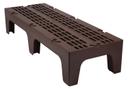 Cambro Slotted Top Dunnage Rack, Dark Brown, 60 inch.