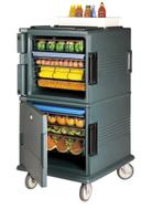 Camcarrier Camcart For Food Pan, Granite Green, 28 1/8 X 32 1/4 X 53 1/4 Inch.