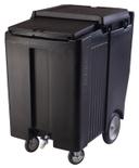 Cambro SlidingLid Ice Caddy, Black, 200 Pound.