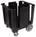 Cambro Versa Dish Caddy, Black, 27 x 30 1/2 x 31 3/4 inch.