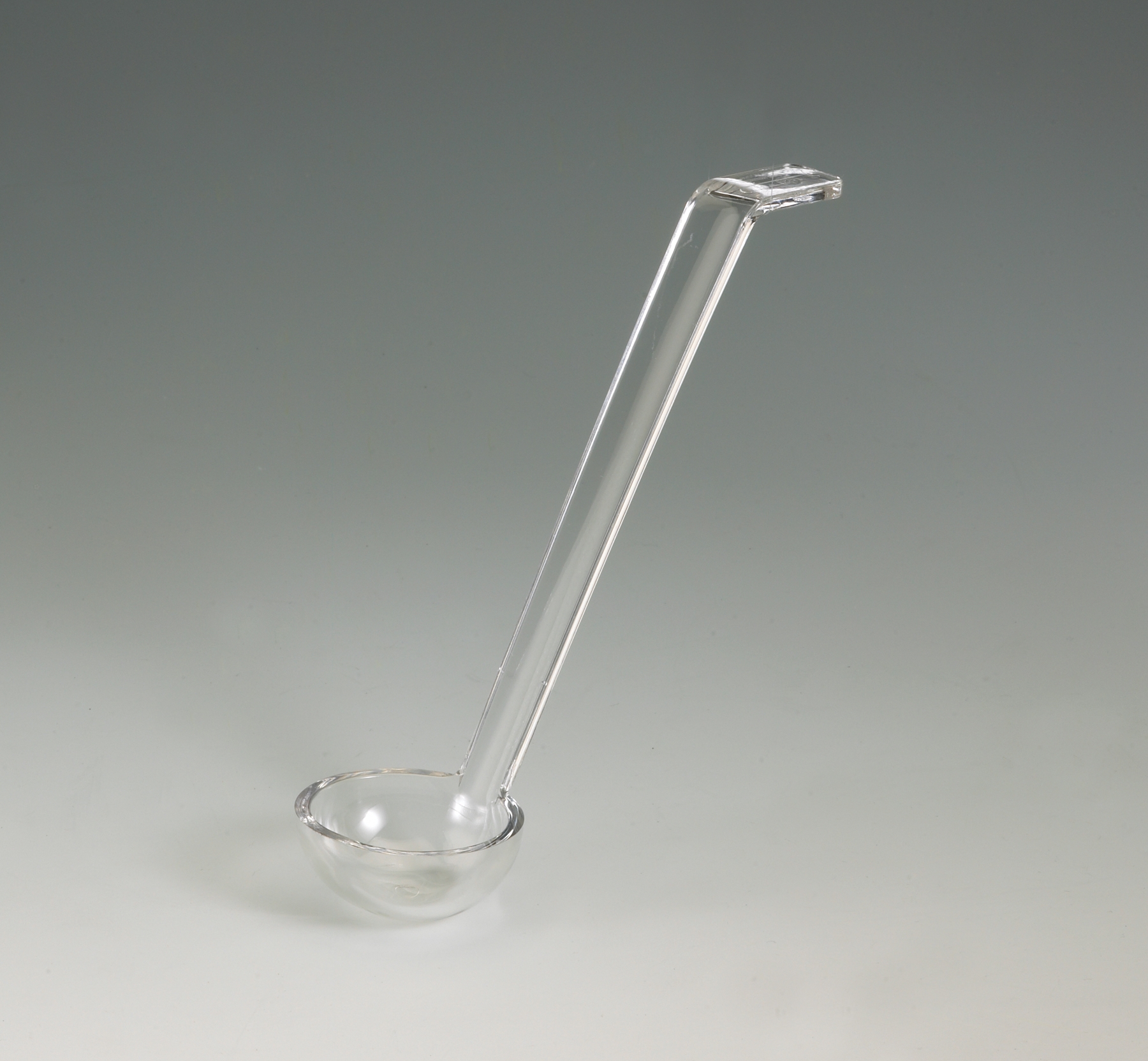 Cambro Plain Ladle, Clear, 0.75 Ounce -- 12 per case.