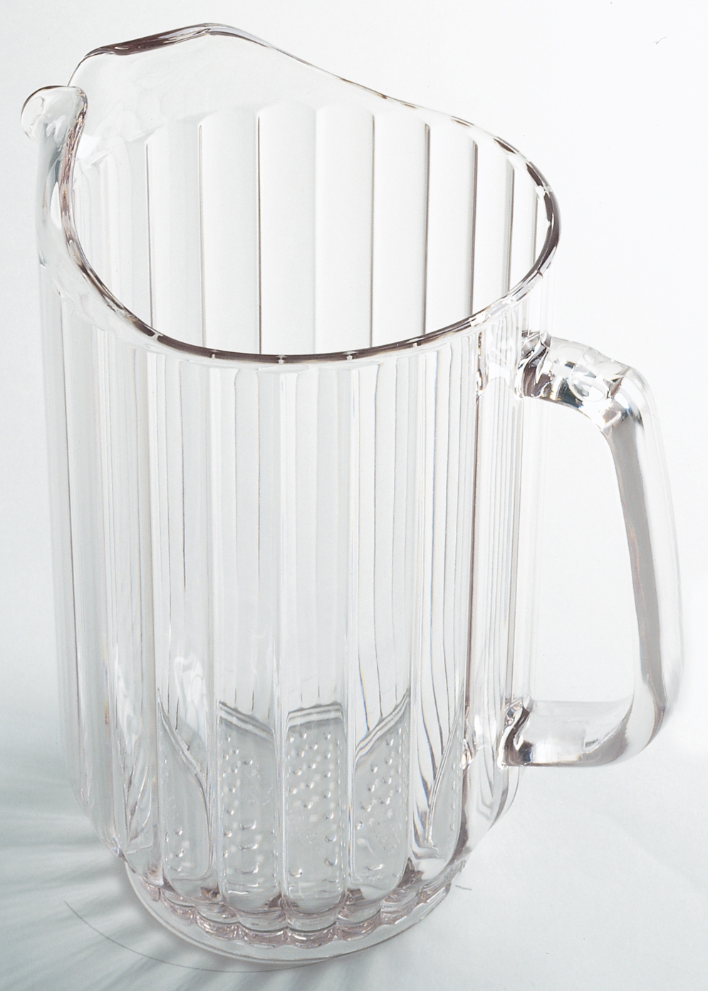 Camwear Ribbed Pitcher, Clear, 60 Ounce -- 6 per case