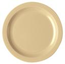 Cambro Plastic Narrow Rim Plate, Beige, 10 inch -- 48 per case.