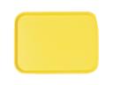 Cambro Fast Food Tray, Primrose Yellow, 10 7/16 X 13 9/16 inch -- 24 per case.