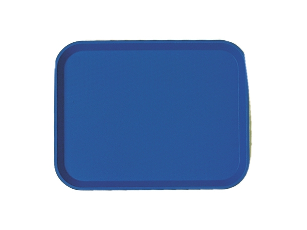 Cambro Fast Food Tray, Navy Blue, 10 7/16 X 13 9/16 inch -- 24 per case.